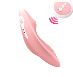 XIUXIUDA Female Wireless Control Wearable Invisible Vibrating Egg (Chargeable - Pink)